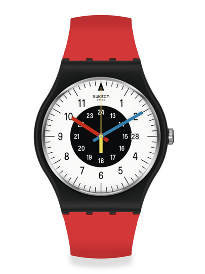 SWATCH Rouge & Noir SO32B401