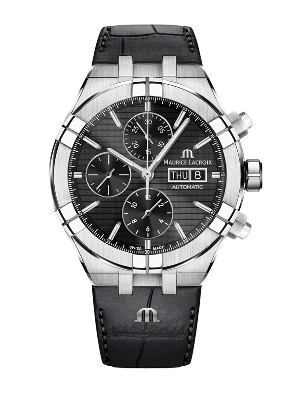 Maurice Lacroix Aikon Gents Automatic 44mm Safir 200m Chronograph ai6038-ss001-330-1