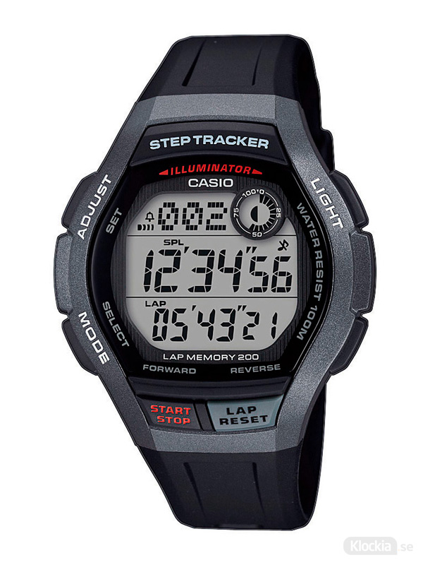 Herrklocka CASIO Collection Step Tracker WS-2000H-1AVEF