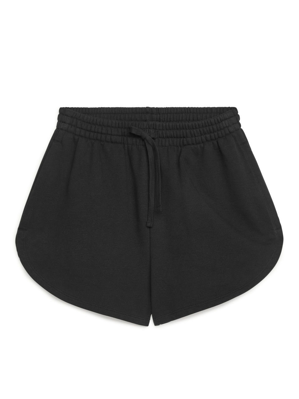 French Terry Shorts - Black