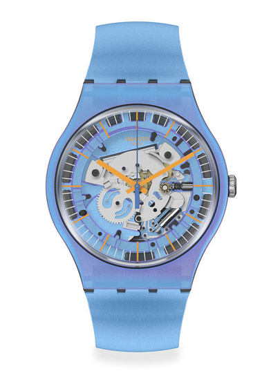 SWATCH Shimmer Blue SUOM116