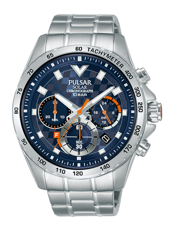 PULSAR Solar Chronograph 44mm PZ5101X1 - Herrklocka