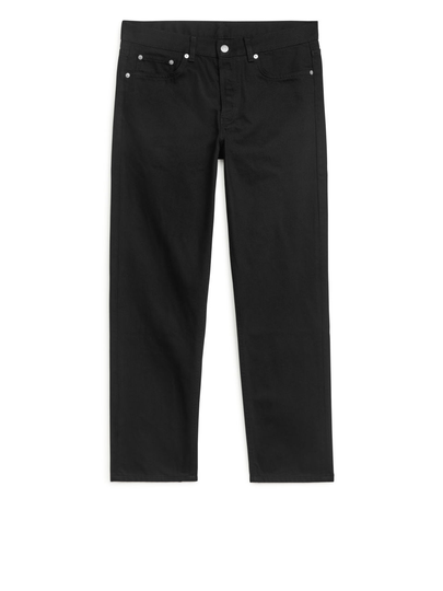 REGULAR Cropped Jeans - Black