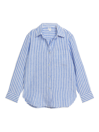 Linen Shirt - Blue