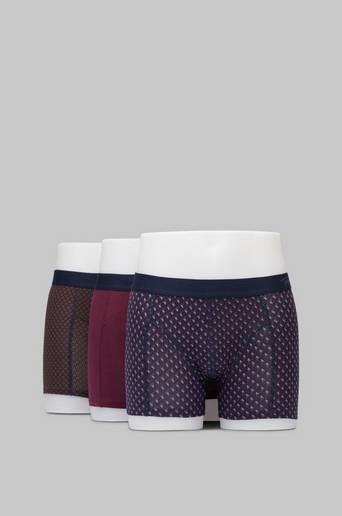 Topeco Kalsonger 3-pack Cotton Boxer Röd