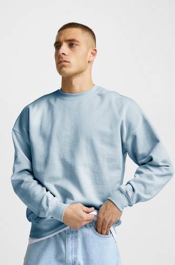 Studio Total Sweatshirt Studio Crew Blå