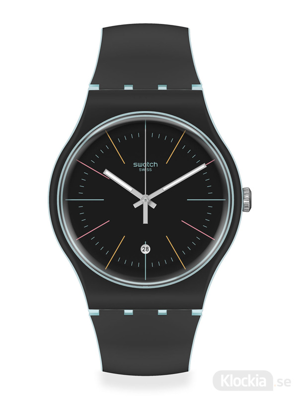 SWATCH Black Layered SUOS402