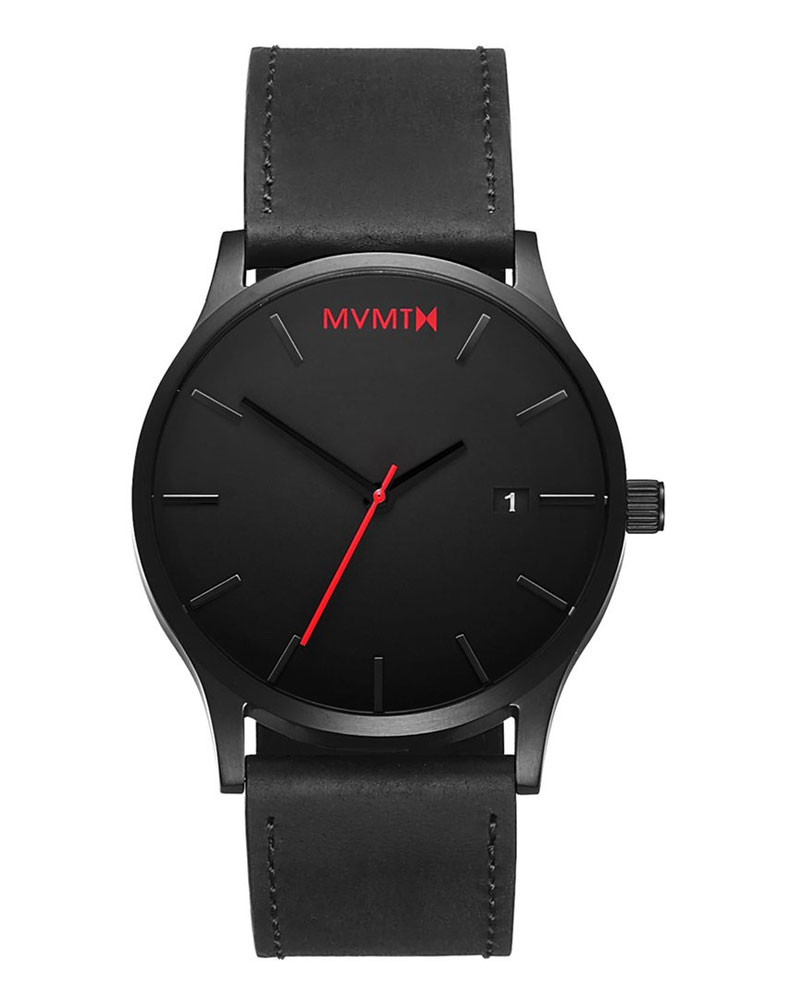 MVMT Classic Black Leather D-L213.5L.551