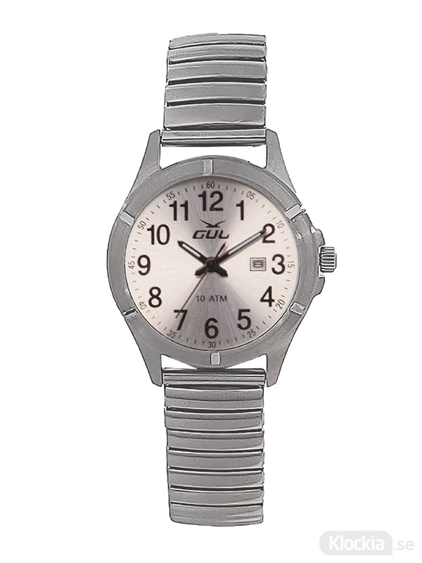 GUL Surf Flex Silver 525021002 - Barnklocka