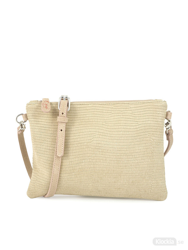 C.Oui Python Clutch Bag Toscane 28 - Beige TOS28PY