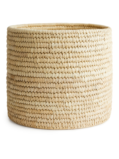 Afroart Palm Pot 25 cm - Beige