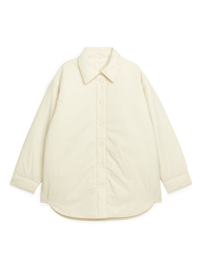 Padded Overshirt - White