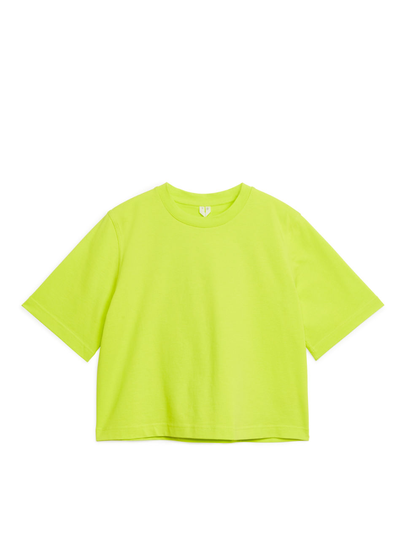 Heavyweight Boxy T-Shirt - Yellow