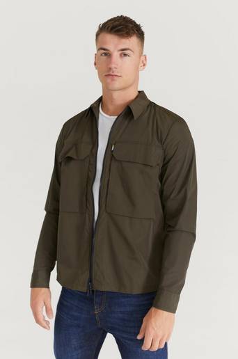 National Geographic Overshirt Grön