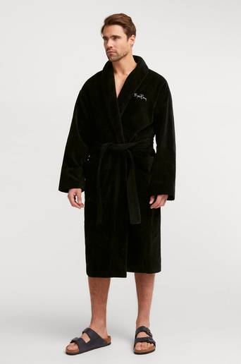 Björn Borg Morgonrock Core Bath Robe Svart