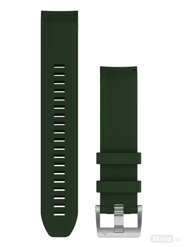 Garmin QuickFit 22mm Klockarmband, tallgrönt silikonarmband 010-13008-01