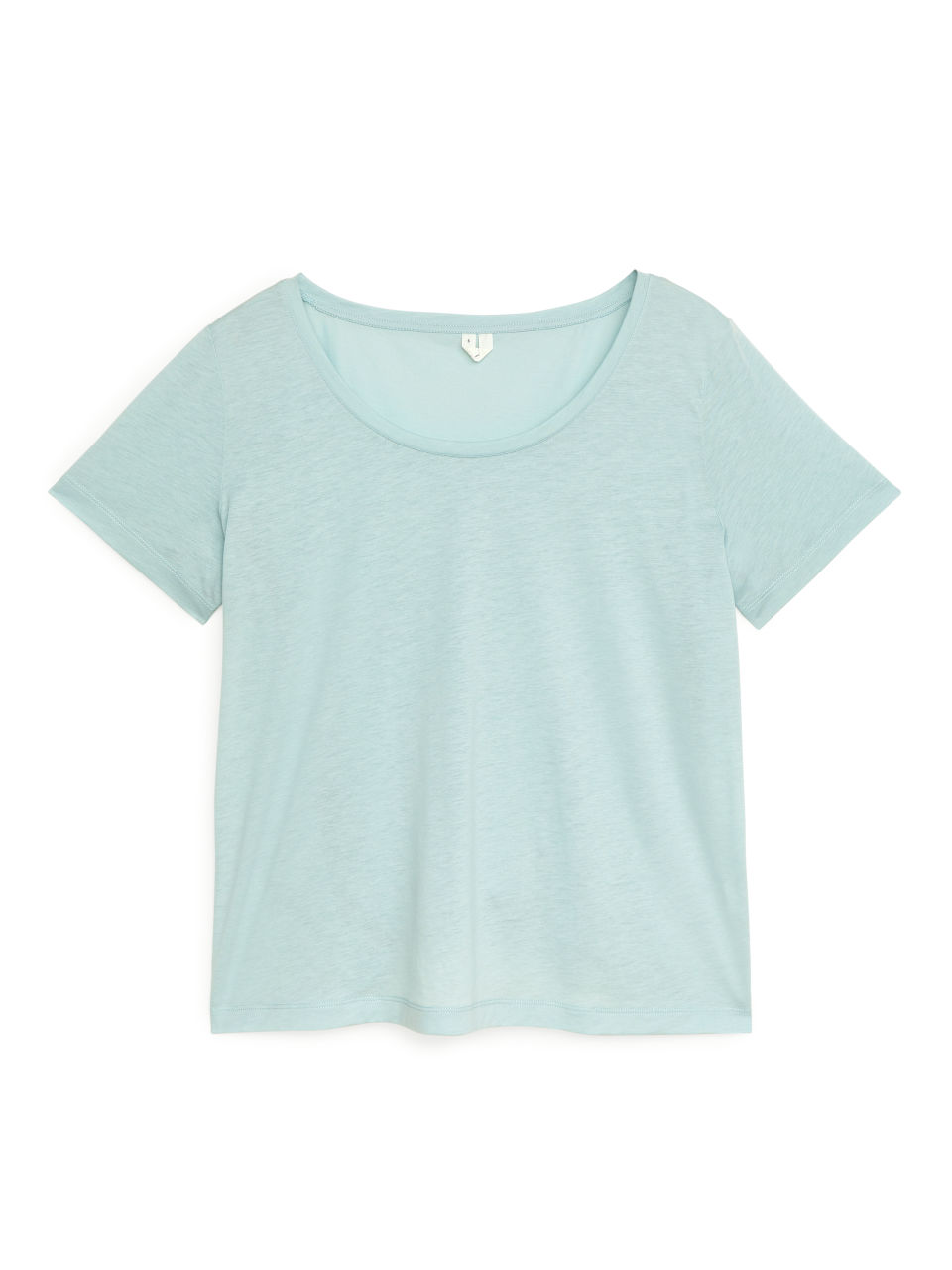 Lyocell Blend T-Shirt - Turquoise