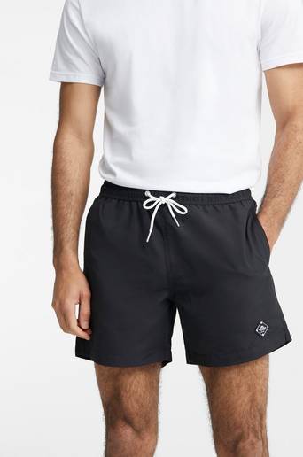 J.Lindeberg Badshorts Banks Solid Swim Trunks Svart