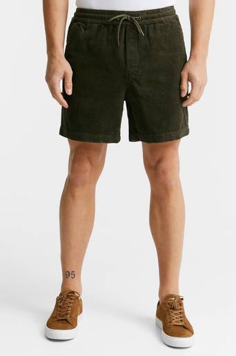 Studio Total Drawstring Cord Shorts Grön