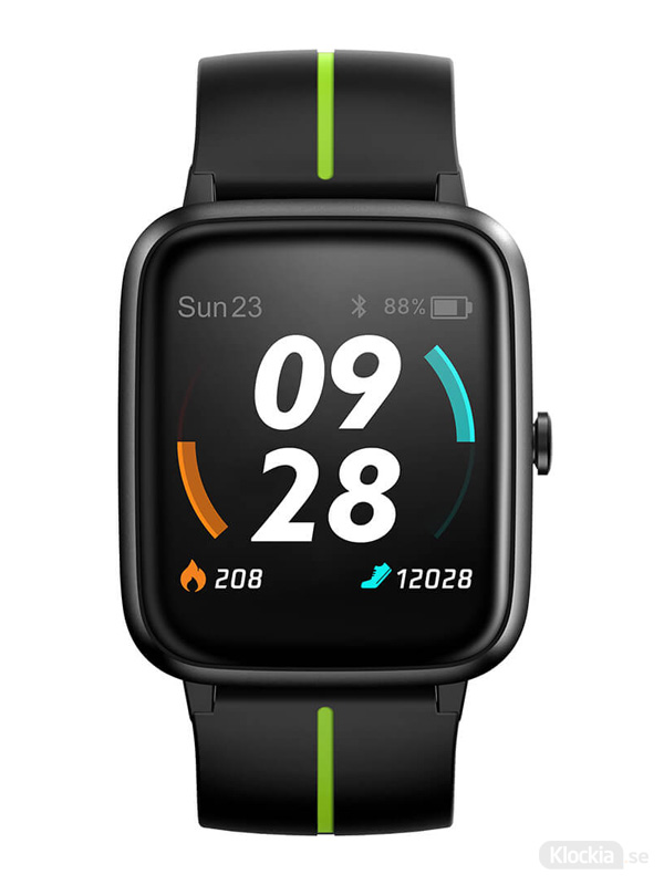 Ulefone Watch GPS Black&Green 733911 Träningsklocka