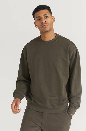 Studio Total Sweatshirt Studio Crew Grön