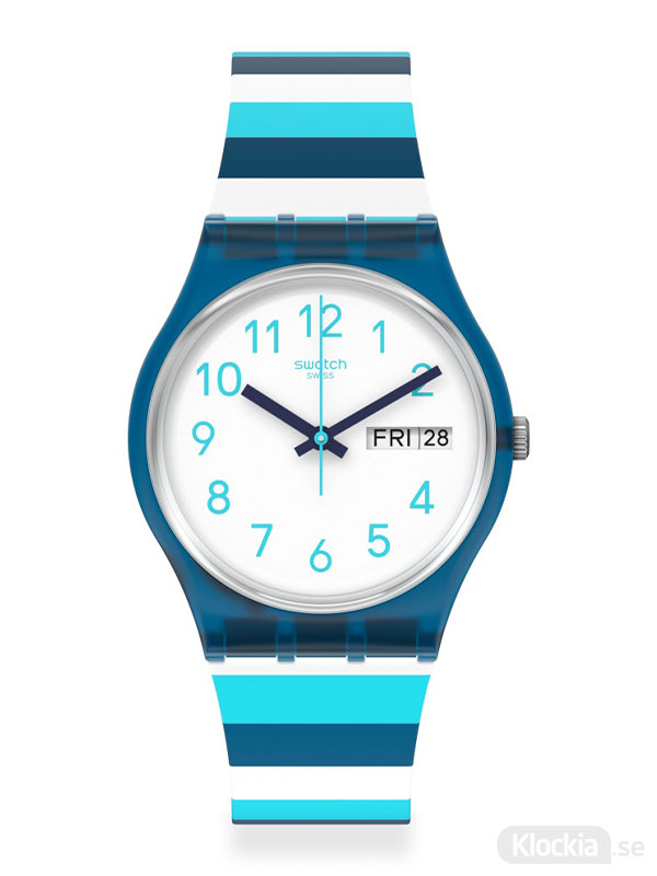 SWATCH Striped Waves GN728 Damklocka