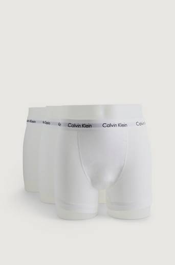 Calvin Klein Underwear Kalsonger Cotton Stretch Trunk 3-pack Vit