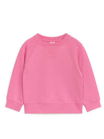 Crew-Neck Sweatshirt - Pink