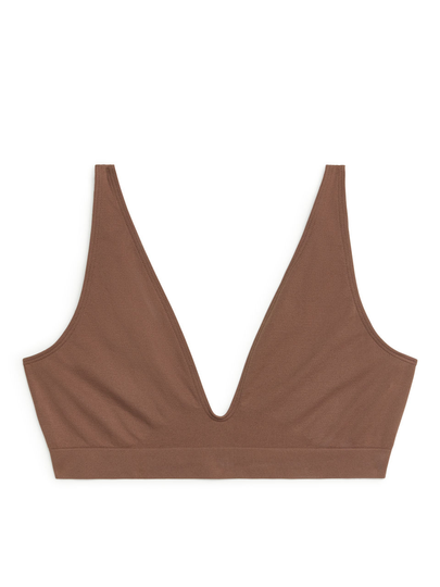 Seamless Soft Bra - Beige