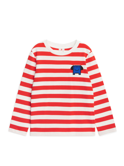 Monster Badge Long Sleeve - Orange