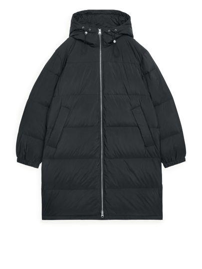 2021 Short Down Coat - Black