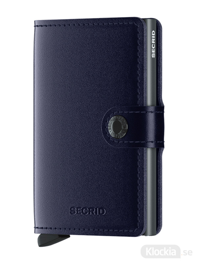 Plånbok SECRID Miniwallet Metallic Blue