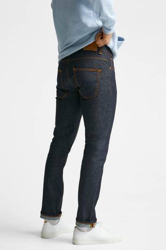 Nudie Jeans Jeans Grim Tim Blå