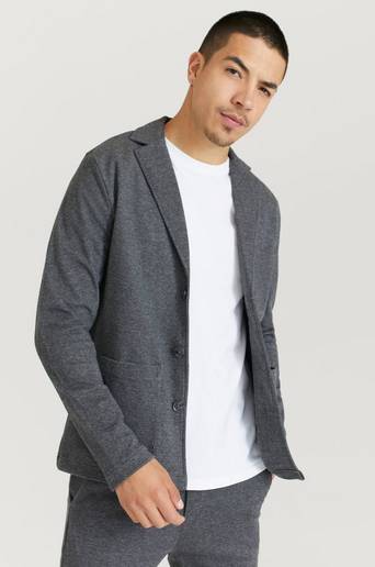 Studio Total Kavaj Soft Blazer Grå