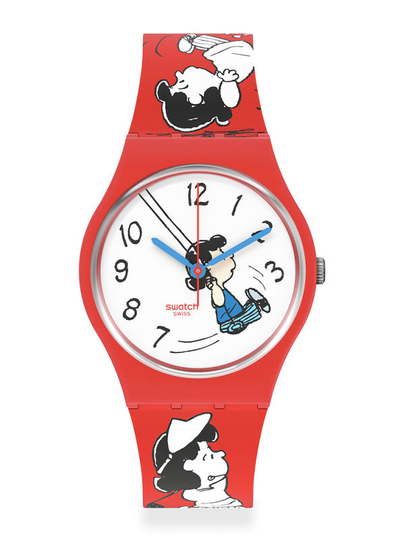 SWATCH Peanuts Klunk! SO28Z106