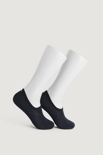 Tommy Hilfiger 2-Pack Strumpor TH Men Footie 2P Svart