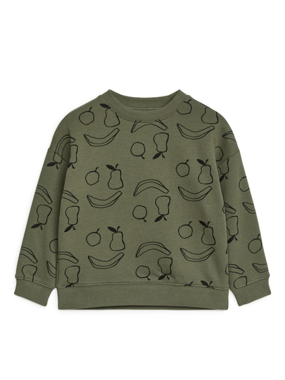 Printed Sweatshirt - Green