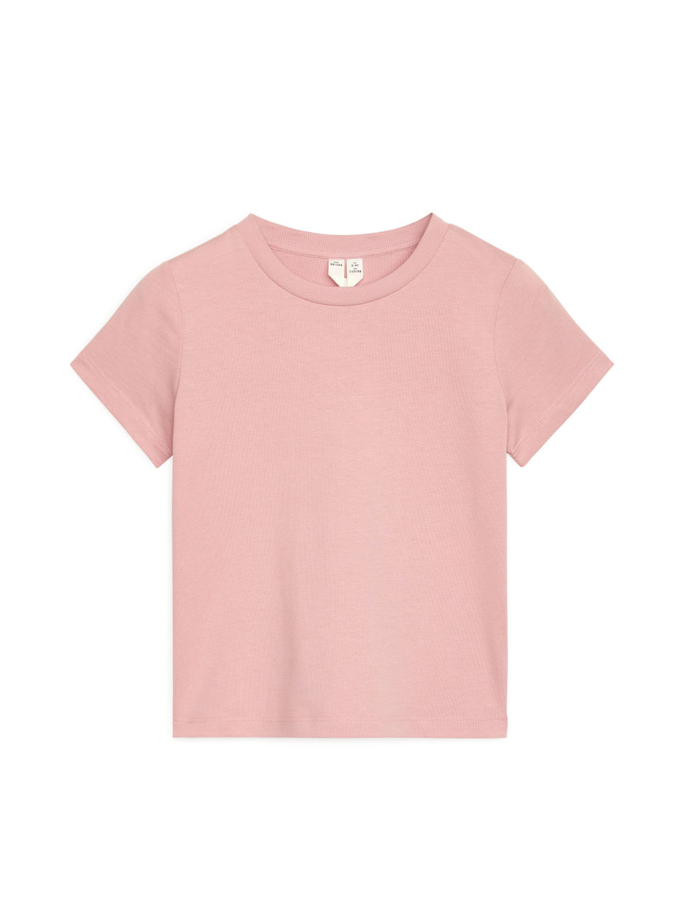 Crew-Neck T-shirt - Pink