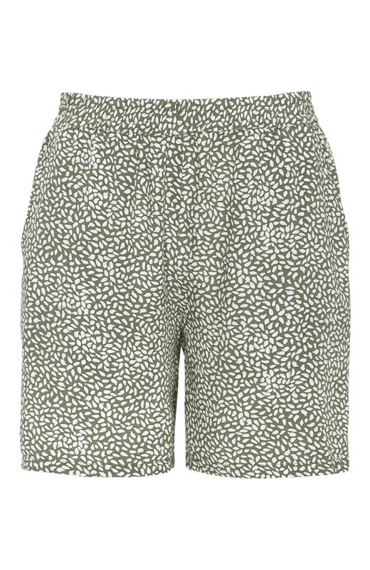 Soyaconcept Shorts Immely Khakigrön Mönstrad