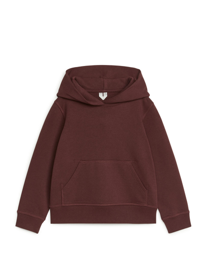 French Terry Hoodie - Red