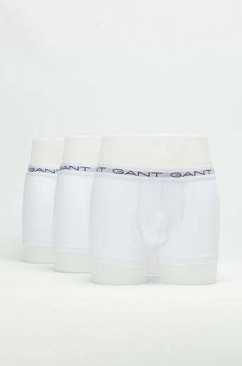 Gant Boxerkalsonger enfärgade 3-pack Vit