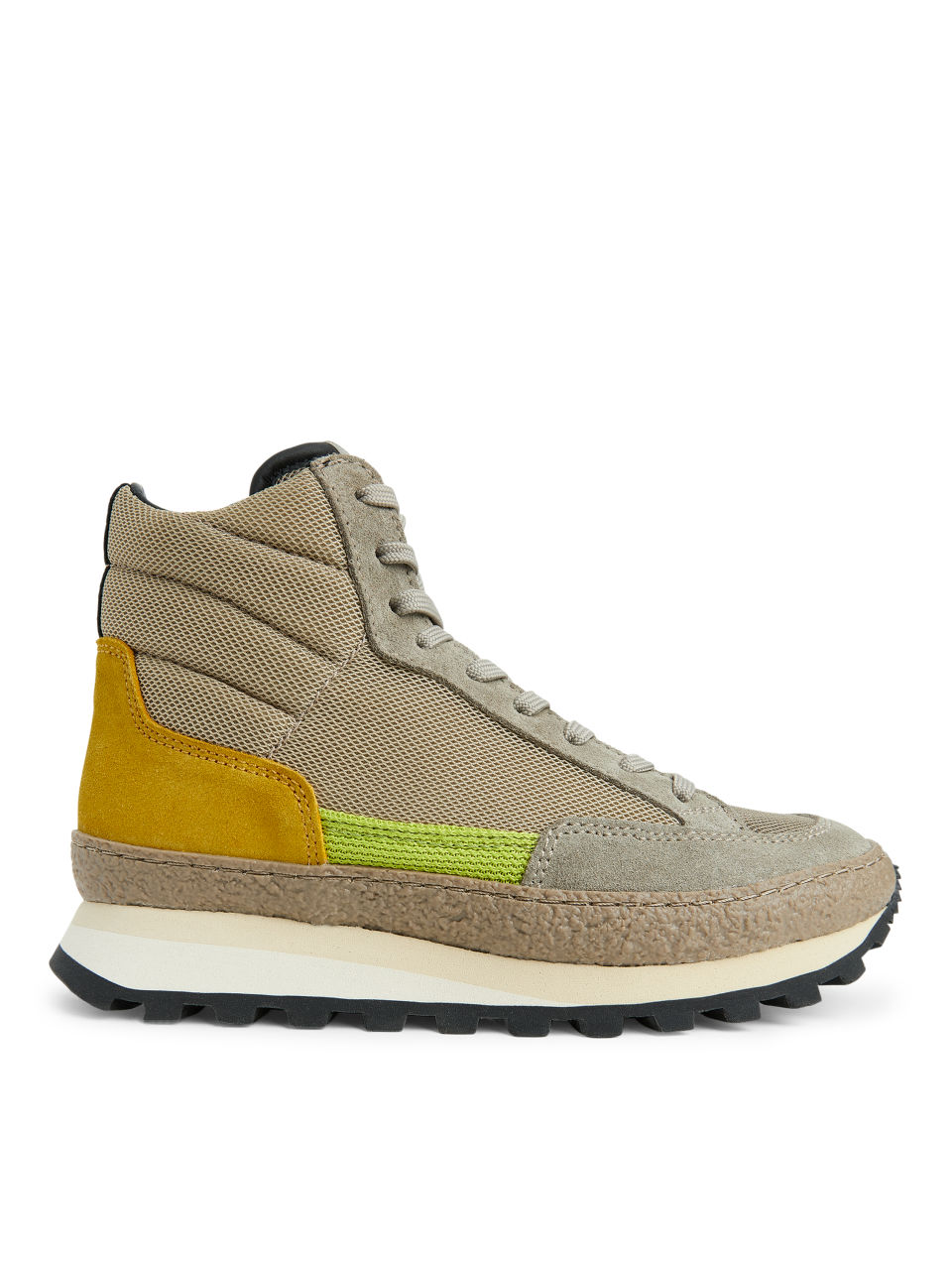 High Jogger Trainers - White