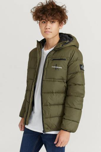 Calvin Klein Pufferjacka Packable Backpack Puffer Jacket Grön