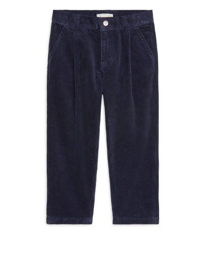 Corduroy Trousers - Blue