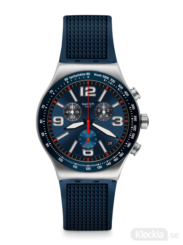 SWATCH Blue Grid YVS454
