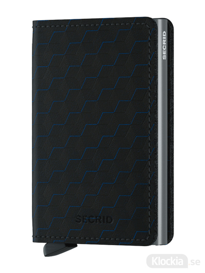 Plånbok SECRID Slimwallet Optical Black-Titanium