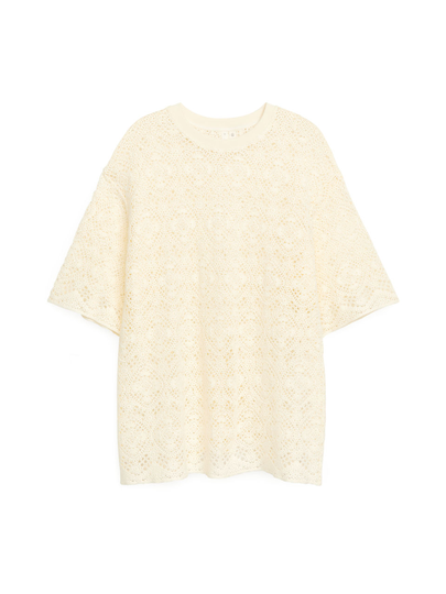 Crochet T-Shirt - White