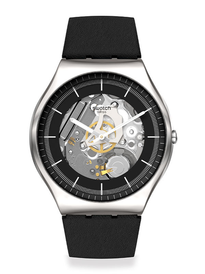 SWATCH Black Skeleton SS07S115 - Herrklocka
