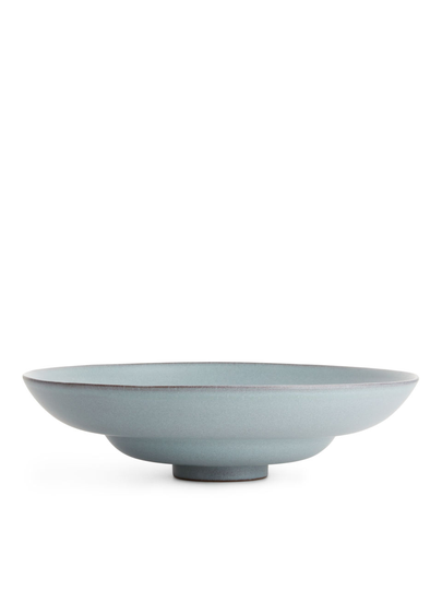 Sculpted Serving Bowl 30 cm - Blue