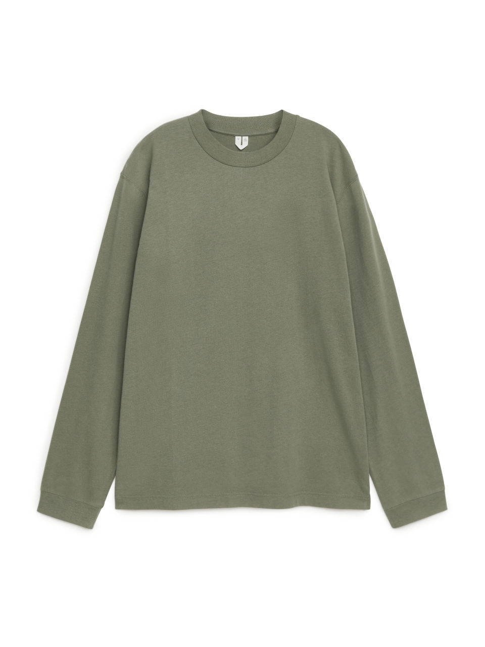 Long-Sleeved Organic Cotton T-Shirt - Green